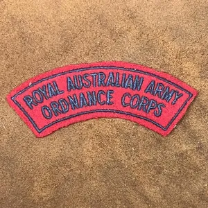 Royal Australian Army Ordnance Corps Shoulder Title