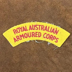 Royal Australian Armoured Corps Shoulder Title