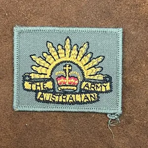 Australian Army Rising Sun Patch