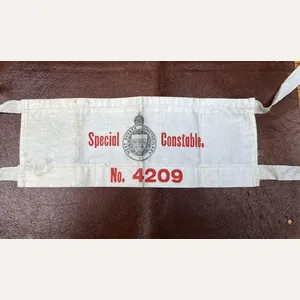 British West Sussex Constabulary Special Constable Armband