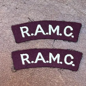 Royal Army Medical Corps RAMC Shoulder Titles