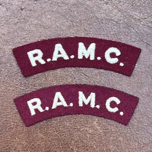 Royal Army Medical Corps RAMC Shoulder Titles
