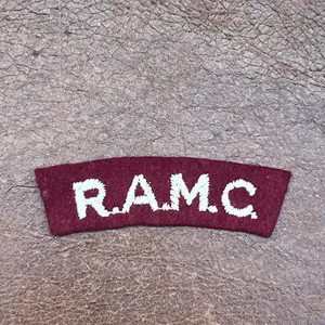 Royal Army Medical Corps RAMC Shoulder Title