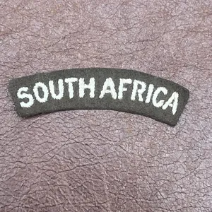 WW2 South Africa Shoulder Title