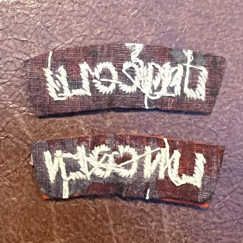 Lincoln Regiment Shoulder Titles — image 2