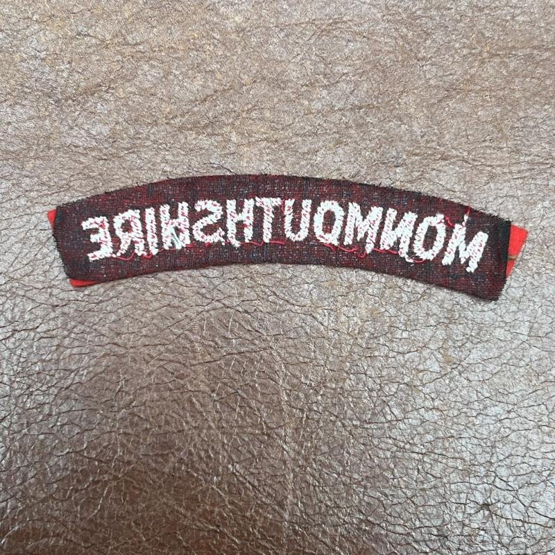 Monmouthshire Shoulder Title — image 2