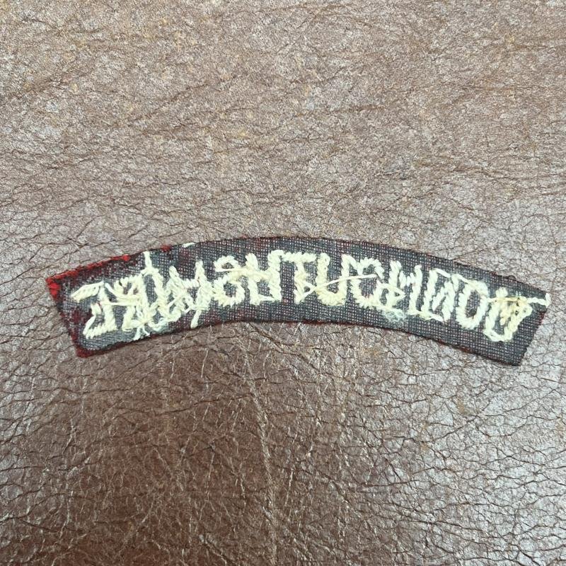 Monmouthshire Shoulder Title — image 2