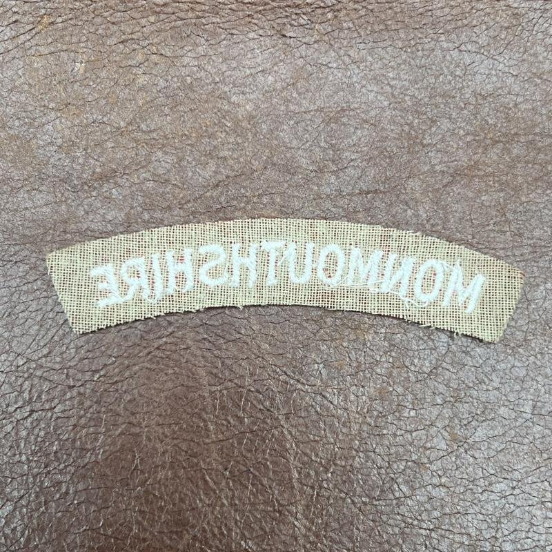 Monmouthshire Shoulder Title — image 2