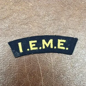 Indian Electrical Mechanical Engineers Paste Back Shoulder Title