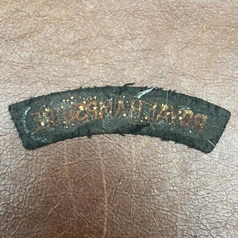 Royal Hampshire Shoulder Title — image 2