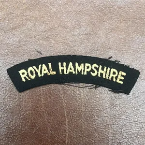 Royal Hampshire Shoulder Title