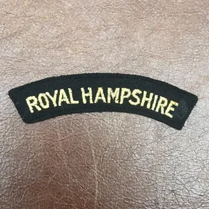 Royal Hampshire Shoulder Title