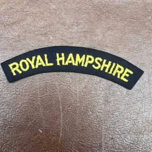 Royal Hampshire Paste Back Shoulder Title
