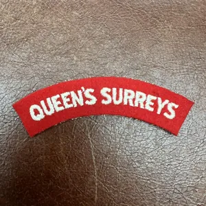 Queen's Surreys Shoulder Title