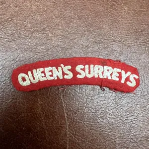 Queen's Surreys Shoulder Title