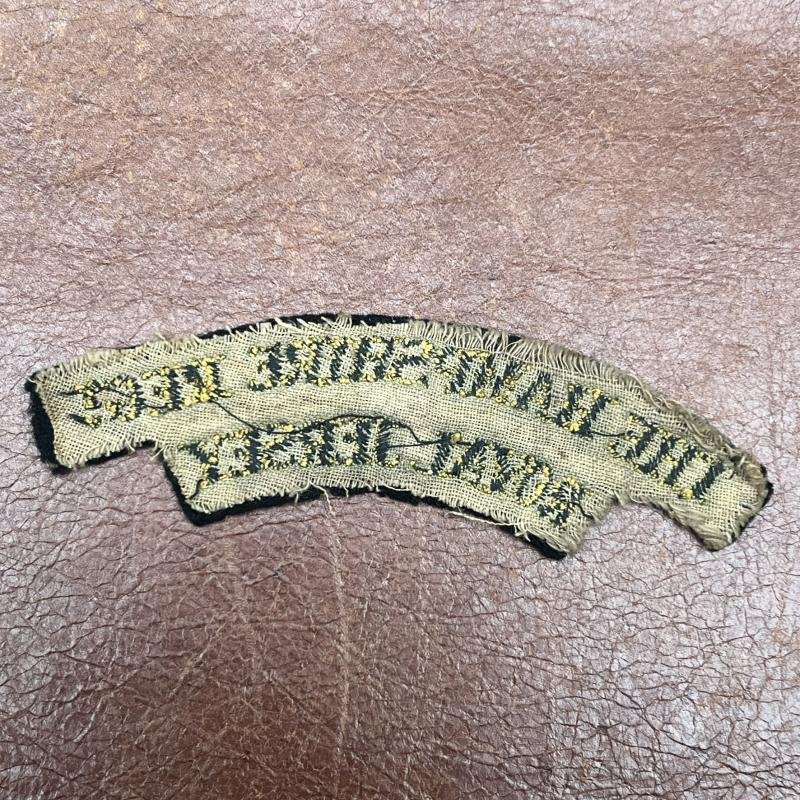 The Hampshire Regt Royal Jersey Shoulder Title — image 2