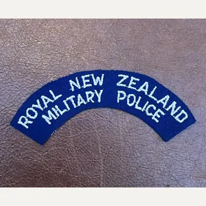 Royal New Zealand Military Police Shoulder Title