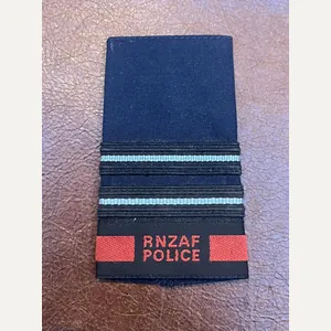 Royal New Zealand Air Force Police Wing Commander Rank Slide