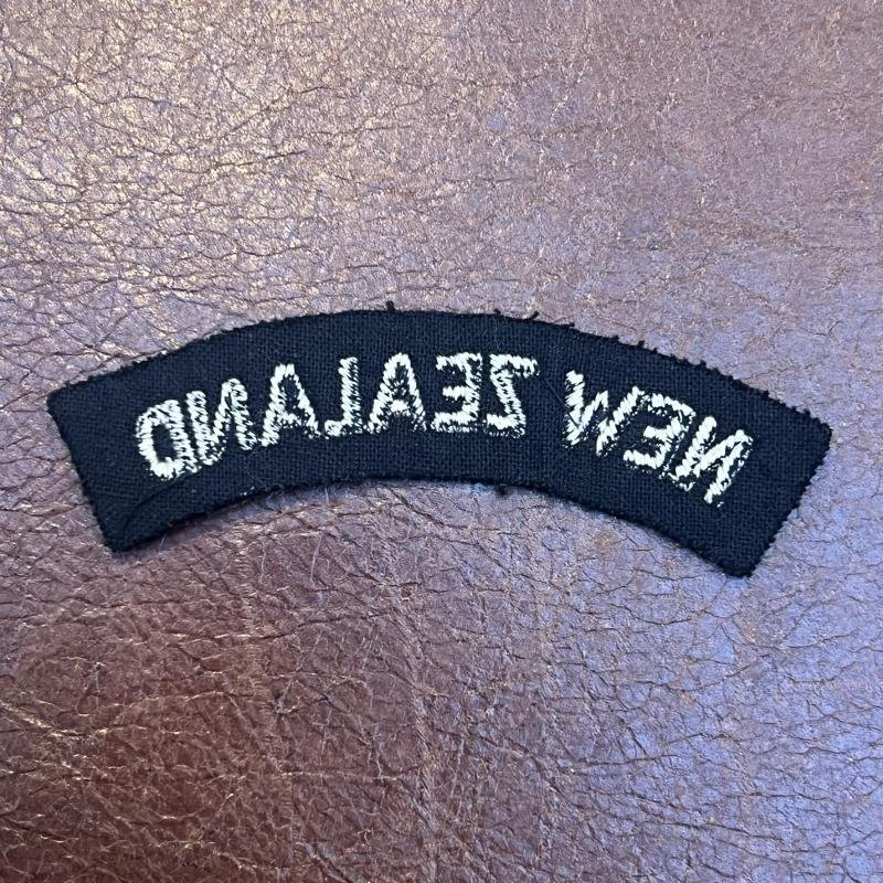 New Zealand WW2 Shoulder Title — image 2