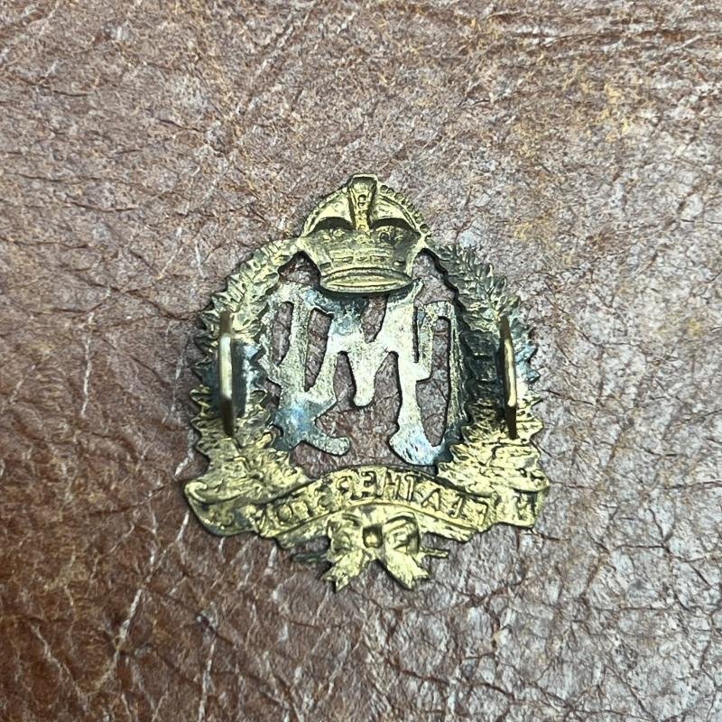 WW1 Featherstone Camp Military Police Collar Badge Rare — image 2