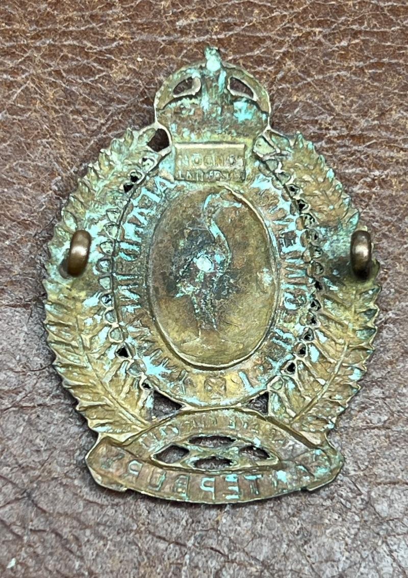 1st Regiment New Zealand Infantry, Canterbury Regiment Cap Badge — image 2