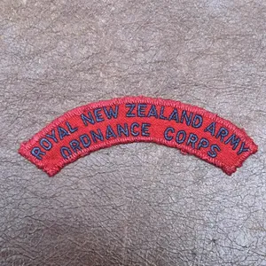 Royal New Zealand Army Ordnance Corps Shoulder Title