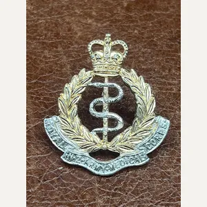 Royal New Zealand Medical corps Cap Badge Staybrite