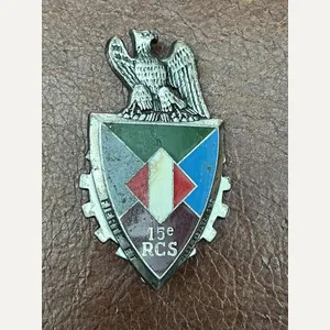 France 15th Command & Support Regiment Pocket Badge