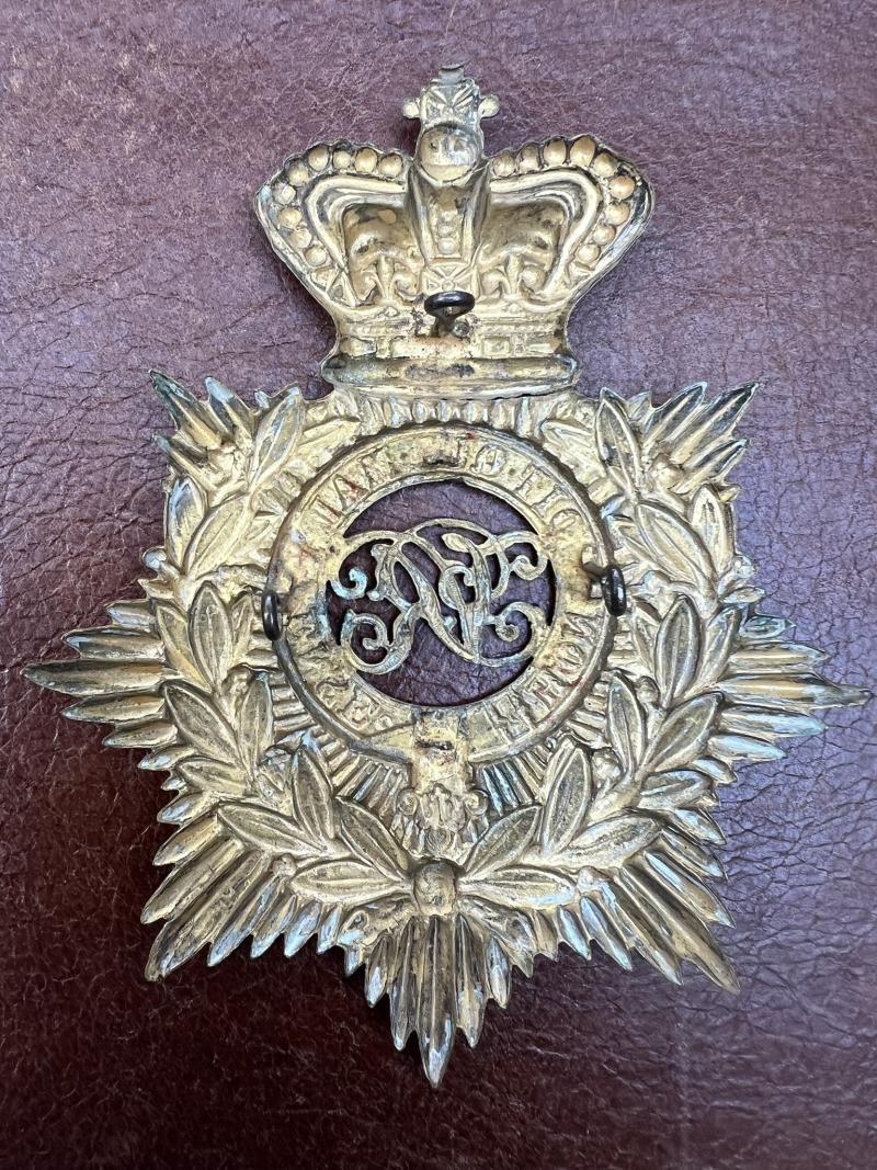 Military Police Victorian Helmet Plate Circa 1878-1901 — image 2