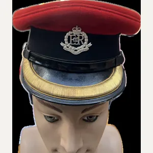 Royal Military police Field Officers Cap Silver Plated Cap Badge