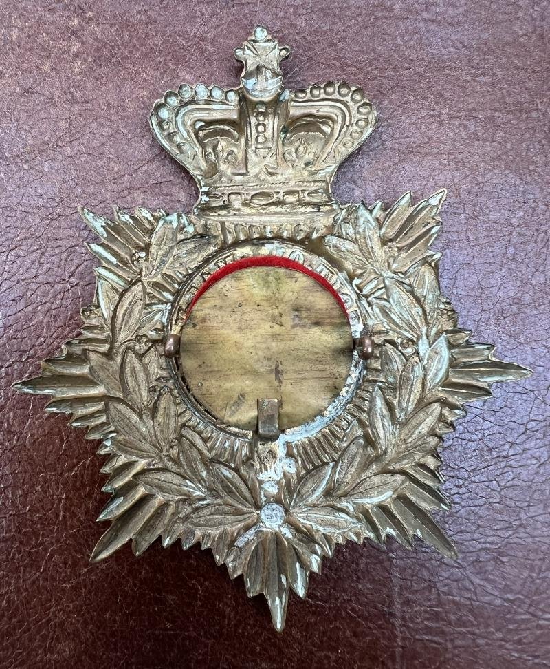 Military Police Helmet Plate Edward Vll Victorian Crown 1901-1910 — image 2