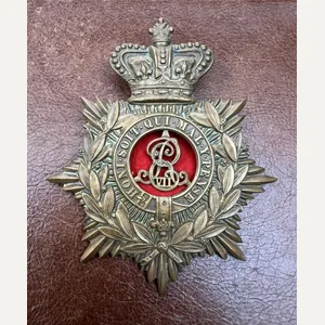 Military Police Helmet Plate Edward Vll Victorian Crown 1901-1910