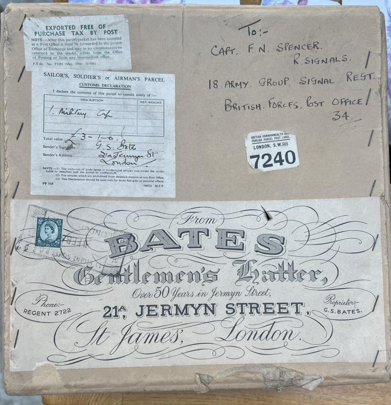 Royal signals Officers Cap KC Officers Cap Badge — image 3