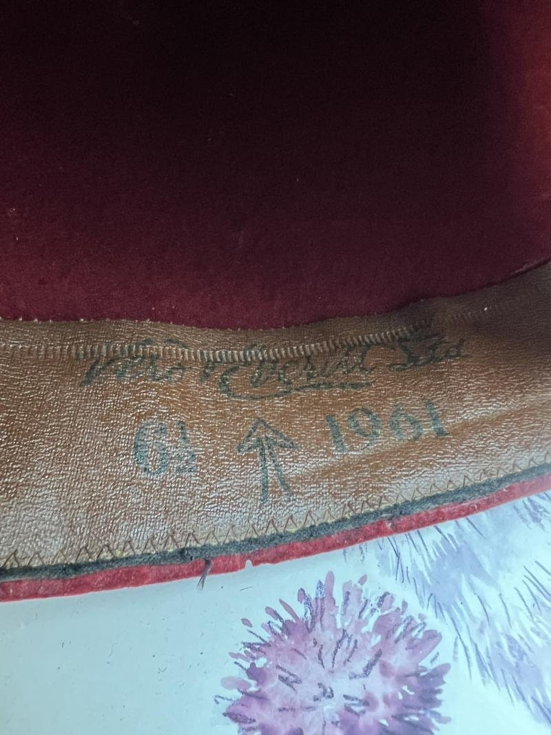 Army Fez WD Arrow Dated 1961 Size 6.5 — image 3
