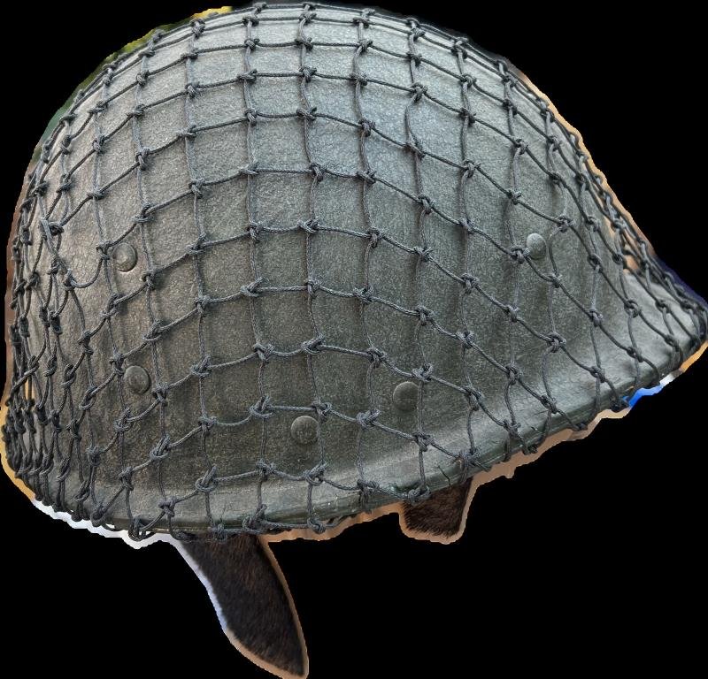 Indian Made M74 Ballistic Helmet with Net — image 2