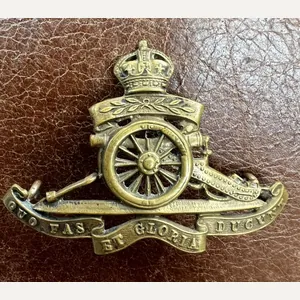 Territorial Artillery Post 1908 Cap badge
