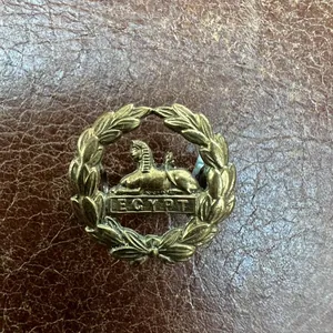 Gloucestershire Regiment Brass Back Badge