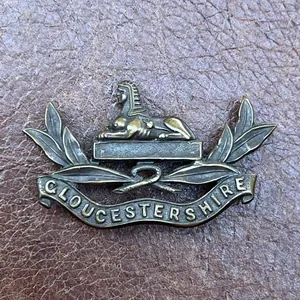 Gloucestershire Regiment TA OSD LF Collar Badge