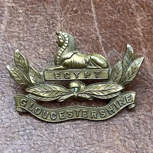 Gloucestershire Regiment Officers LF Collar Badge