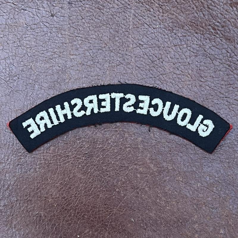 Gloucestershire Regiment Shoulder Title — image 2