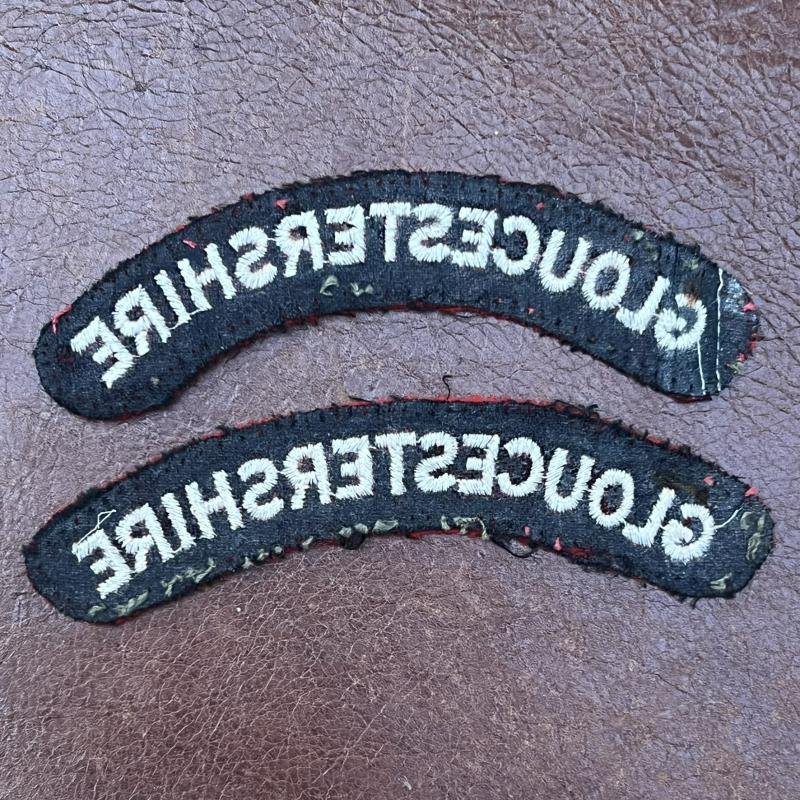 Gloucestershire Regiment Shoulder Titles — image 2