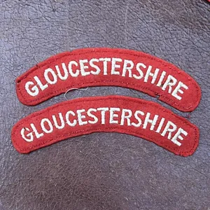 Gloucestershire Regiment Shoulder Titles