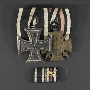 WW1 Iron cross – Frontkämpfer medal bar