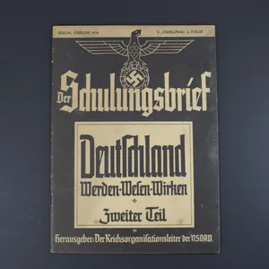 Magazine 'Der Schulungsbrief' February 1938