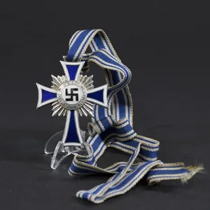 Silver mothers cross