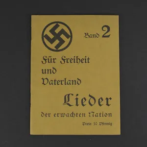 Song book 'für freiheit und vaterland' Band 2
