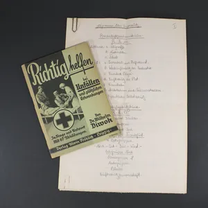 Book 'Richtig helfen bei unfällen'