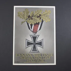 Postcard 'Es kann nür einer siegen und das sind wir'