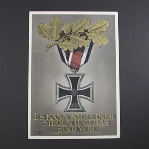 Postcard 'Es kann nür einer siegen und das sind wir'