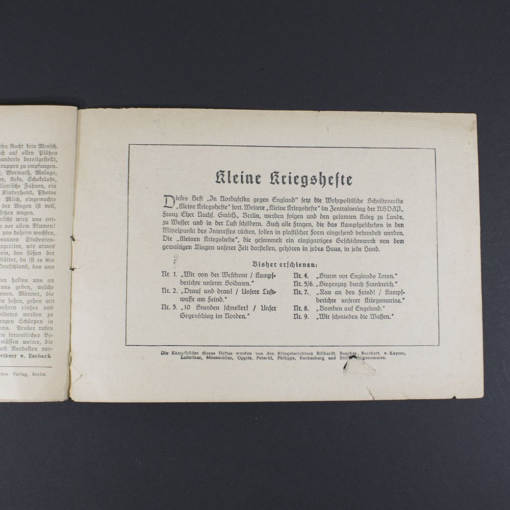 Magazine 'Gegen England in Nordafrika!' — image 7